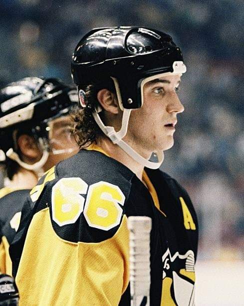 Mario Lemieux Action Shot