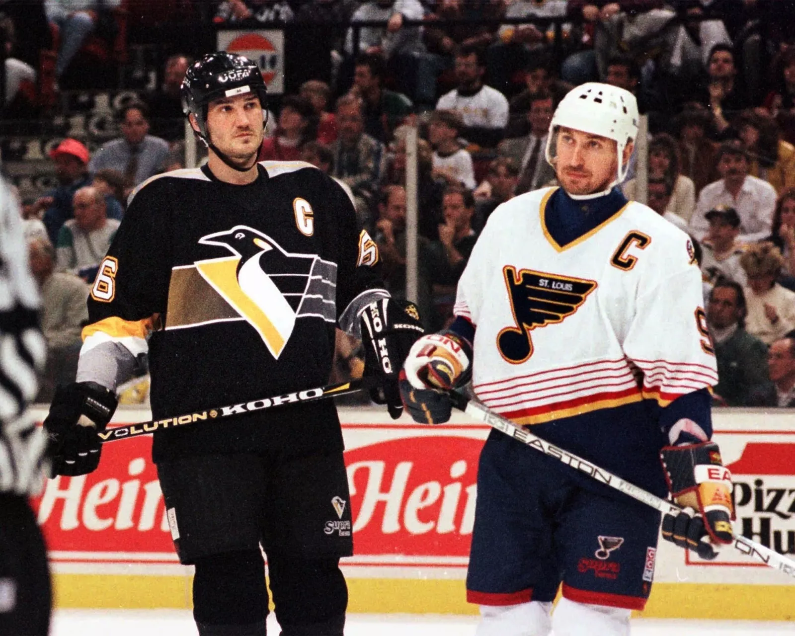 Mario Lemieux vs Wayne Gretzky